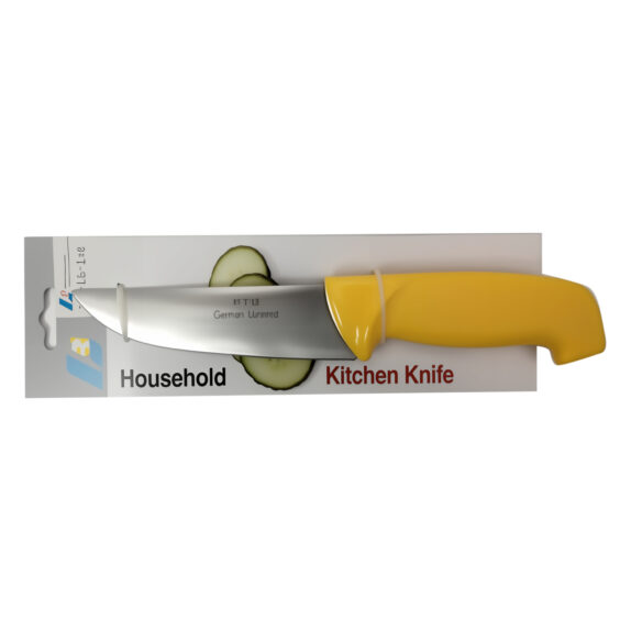 COUTEAU  CHEF JAUNE 15 CMS