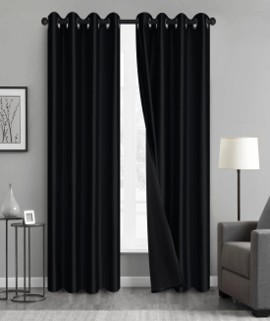 RID BLACK OUT  135*180 NOIR