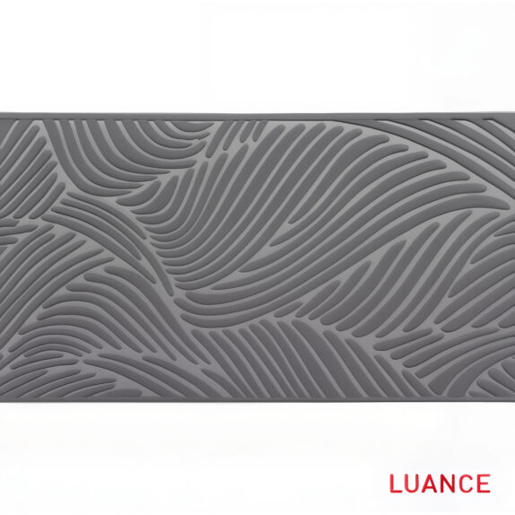 TAPIS VAGUE 43,5X75 GRIS FONCE