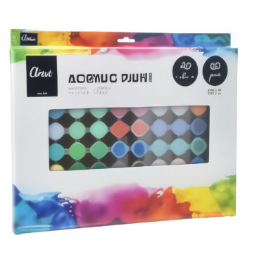 PEINTURE CRYLIC 80PCS 15ML