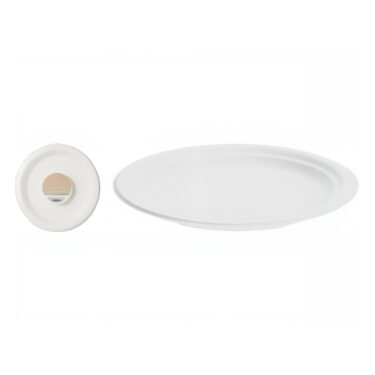 ASSIETTE BAGASSE SET 8PCS DIA