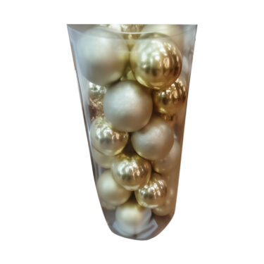 TUBOT 24 BOULES Ø8CM OR