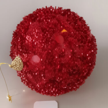 BOITE DE 4 BOULES Ø8 ROUGE
