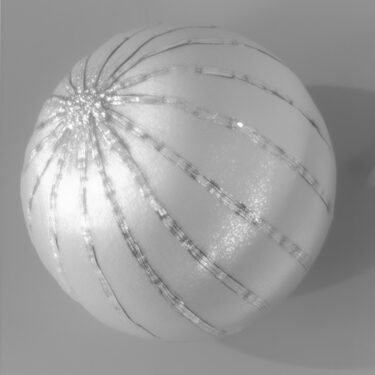 BOITE DE 4 BOULES Ø8 ARGENT