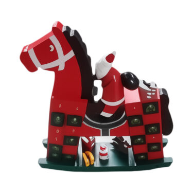 CHEVAL BOIS CALENDRIER AVANT