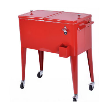 GLACIÈRE 76L SUR ROULETTES ROU