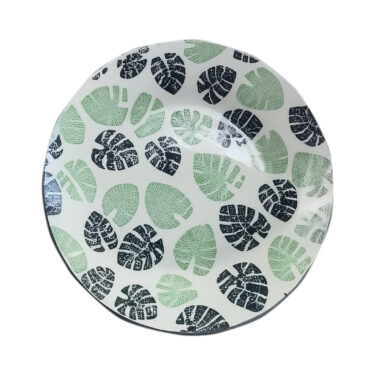 ASSIETTE Ø23 FEUILLES