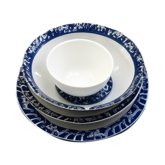 ASSIETTE Ø27 FLEURS