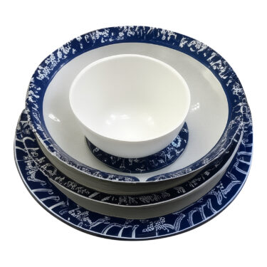ASSIETTE Ø23 FLEURS