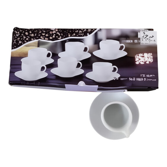 SET 6 TASSES + SOUCOUPES