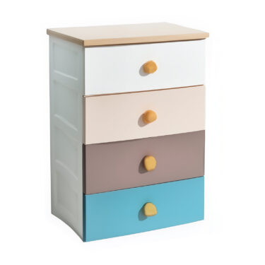 MEUBLE PLASTIQUE 4 TIROIRS