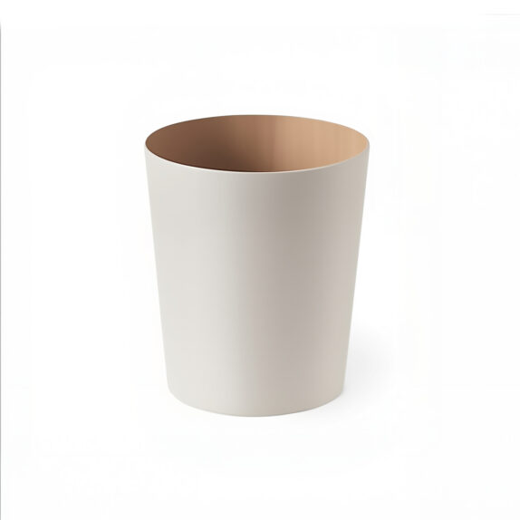 CORBEILLE POLYESTER GRISE