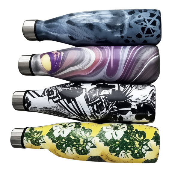 GOURDE ISOTHERME FLEURS/FEUILL