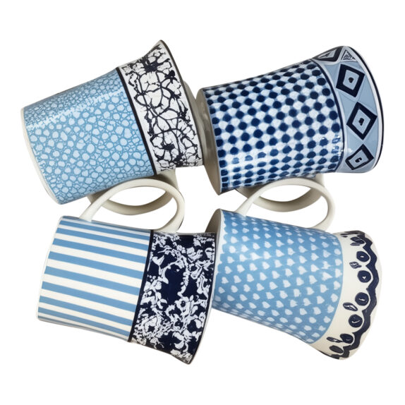 MUG BLEU CAFÉ