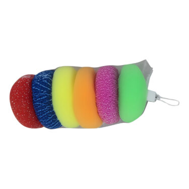 LOT DE 6 GRATTOIRS COULEURS