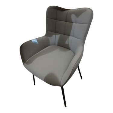 FAUTEUIL GRIS FONCÉ