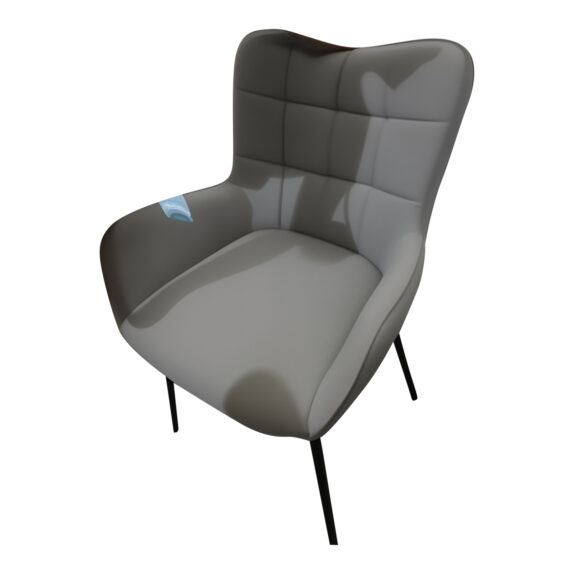 FAUTEUIL GRIS FONCÉ