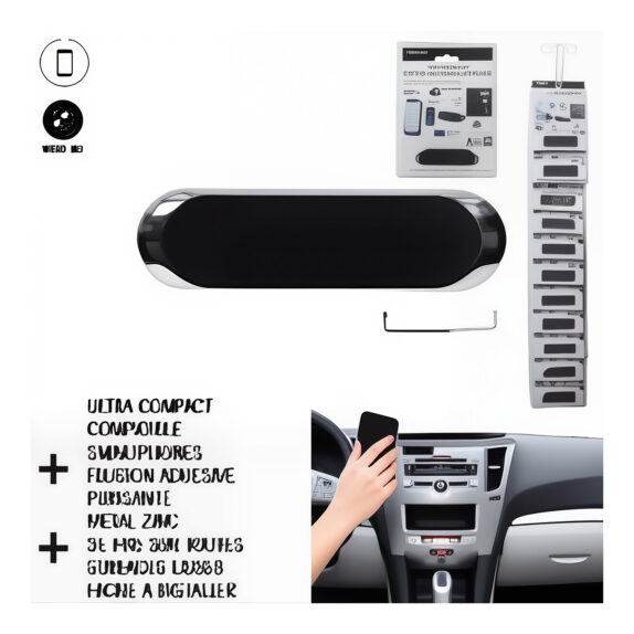 SUPPORT TELEPHONE VOITURE MAGN