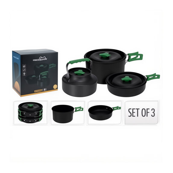 BATTERIE DE CUISINE 3 PIECES
