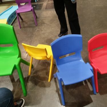 CHAISE EXT ADULTE JAUNE