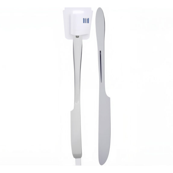 LOT DE 2 COUTEAUX 23.5CM 5MM I