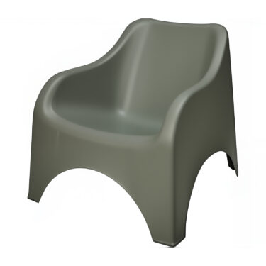 CHAISE JARDIN PP 81X81X71CM VE