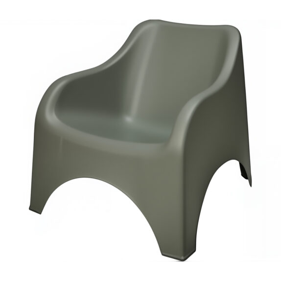 CHAISE JARDIN PP 81X81X71CM VE