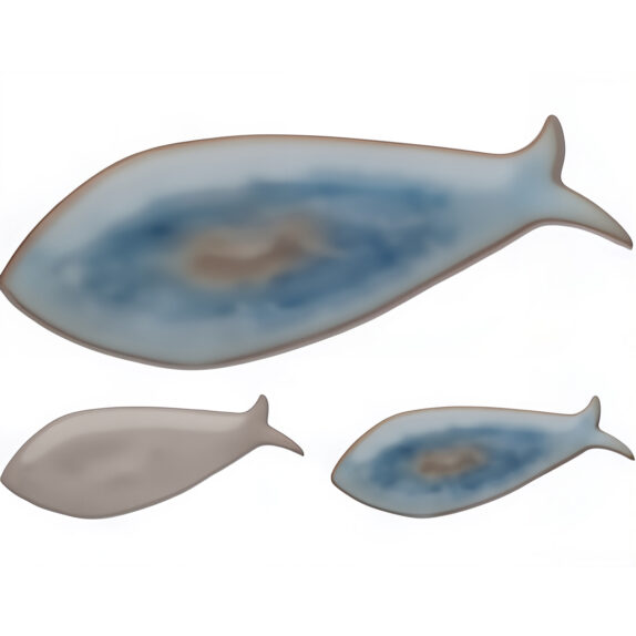 PLATEAU MELAMINE FISH DESIGN