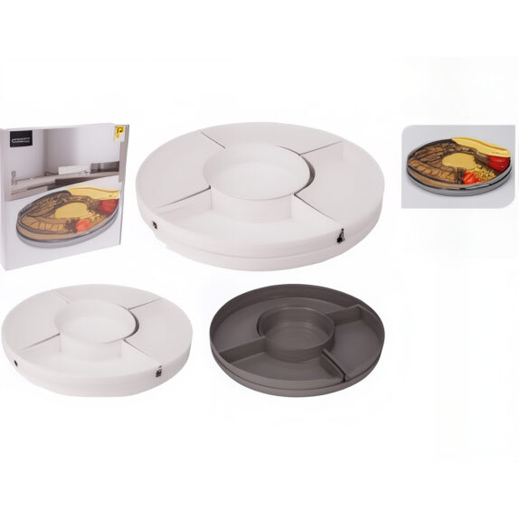 PLATEAU MELAMINE S/6   2ASS