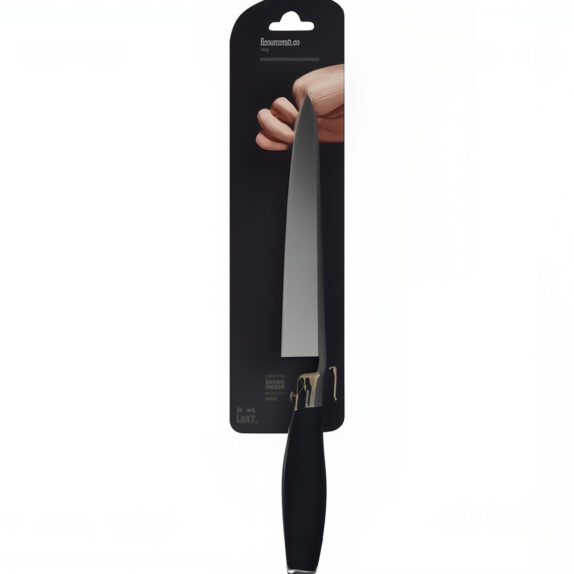 BREAD KNIFE, 8 INCH STAINLESS