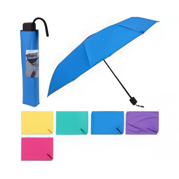 PARAPLUIE PLIANT 5ASS COULEUR