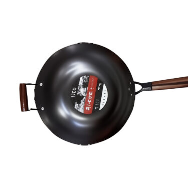 WOK AVEC ANSES FLAT BOTTOM32C
