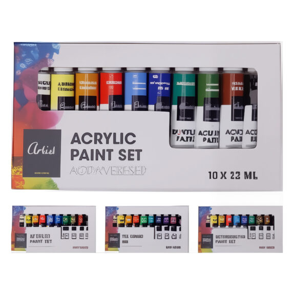 PEINTURE A L'EAU X10 12ML
