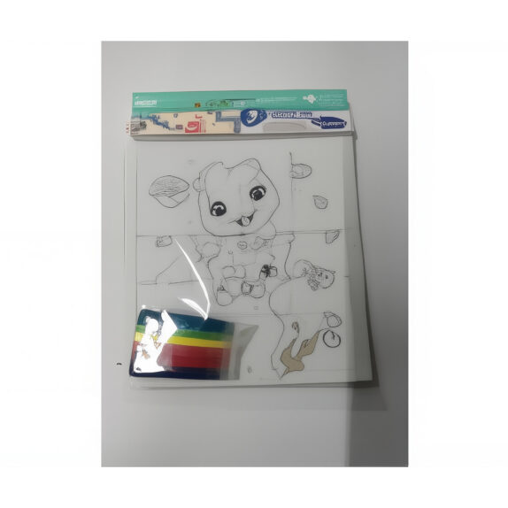 PUZZLE 21X21CM 6ASS