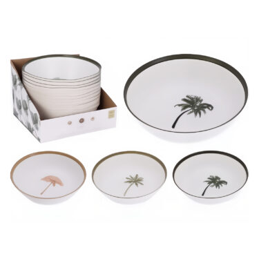 BOL MELAMINE 20X5CM - 3 ASS