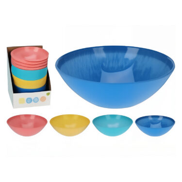 SALADIER MELAMINE 22X7CM 4ASS
