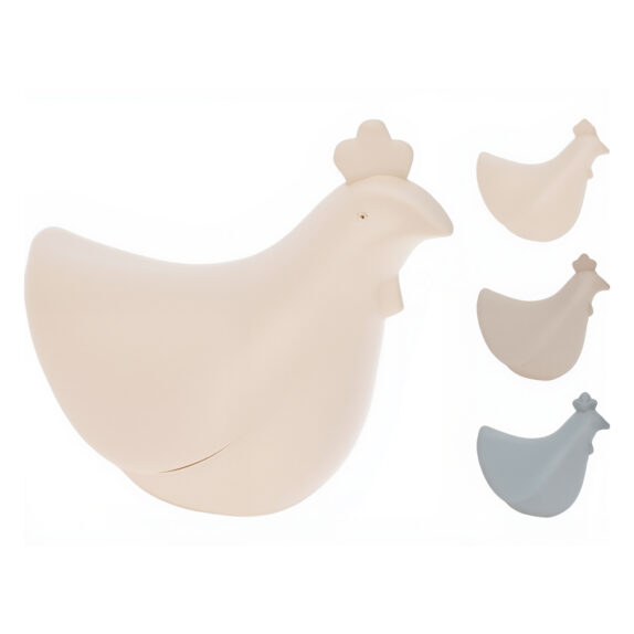 POULE DEBOUT 15CM 3ASS