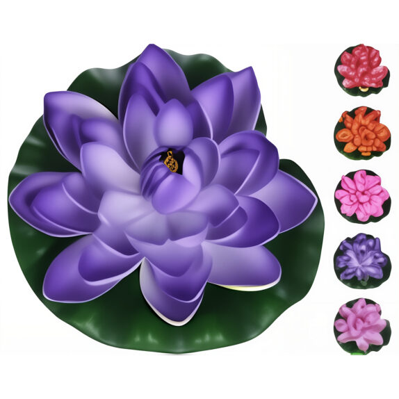 FLEUR FLOTTANTE, 18CM, EVA, 5A