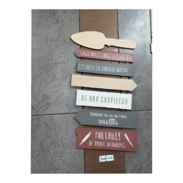 DECORATION SIGNES BOIS