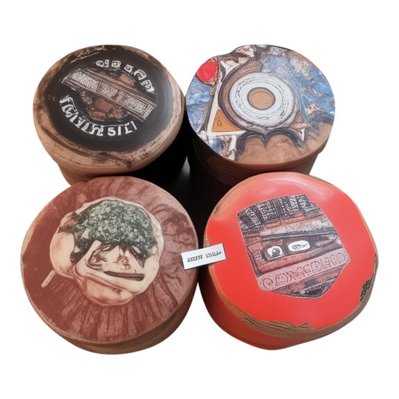 POUF RETRO 30X29CM