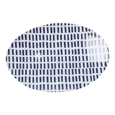 ASSIETTE OVALE 25,4CM