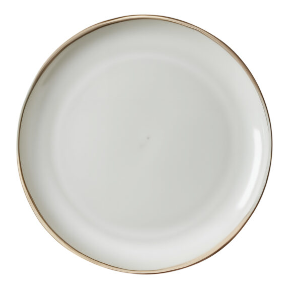 ASSIETTE PLATE LISERÉ 25,4CM