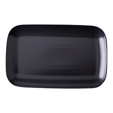 PLAT RECTANGULAIRE NOIR 30*18C