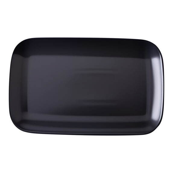 PLAT RECTANGULAIRE NOIR 30*18C