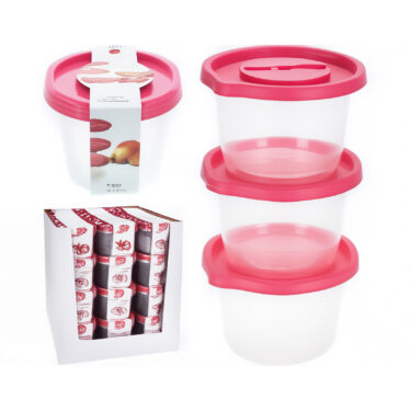 BOÎTE DE PROVISION PP - S/3PCS
