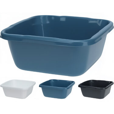 BASSINE CARRE PP 14000ML 3ASS