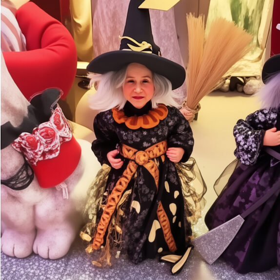 AUTOMATE SORCIERE HALLOWEEN